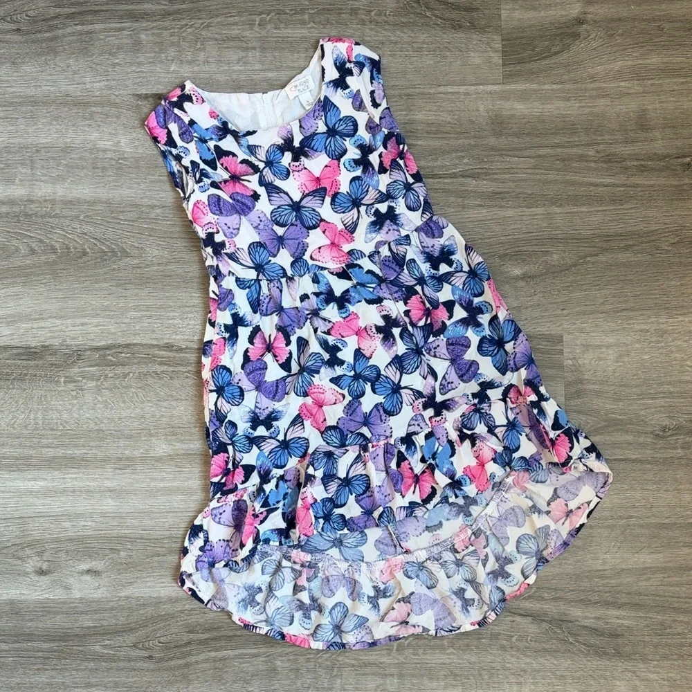 The Children's Place girls butterfly print dress